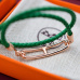 17HERMES bracelet  leather Jewelry #9999921635