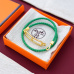 10HERMES bracelet  leather Jewelry #9999921635