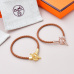 1HERMES leather cord bracelet Jewelry #9999921576