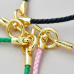 6HERMES leather cord bracelet Jewelry #9999921580