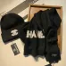 4Chanel Wool knitted Scarf and cap #999909578