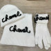 1Chanel Wool knitted Scarf and cap #999909583