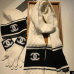 5Chanel Wool knitted Scarf and cap #999909614