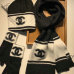 1Chanel Wool knitted Scarf and cap #999909614