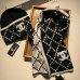 6Chanel Wool knitted Scarf and cap #999909627