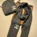 1Chanel Wool knitted Scarf and cap #999909631