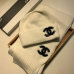 5Chanel Wool knitted Scarf and cap #999909633