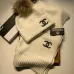 4Chanel Wool knitted Scarf and cap #999909634