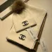 5Chanel Wool knitted Scarf and cap #999909634