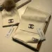 7Chanel Wool knitted Scarf and cap #999909634