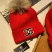 3Chanel Wool knitted Scarf and cap #999909636