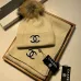 4Chanel Wool knitted Scarf and cap #999909638