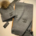 3Chanel Wool knitted Scarf and cap #999909639