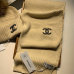 6Chanel Wool knitted Scarf and cap #999909640