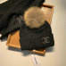 3Chanel Wool knitted Scarf and cap #999909642