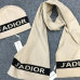 1Dior Wool knitted Scarf and cap #999909599