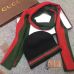 1Gucci Wool knitted Scarf and cap 185*35cm #9108744