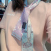 1Louis Vuitton Scarf Small scarf decorate the bag scarf strap #999924694