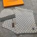 4Louis Vuitton Wool knitted Scarf and cap 185*35cm #9108732