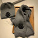 8Moncler Wool knitted Scarf and cap #999909570