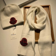 Moncler Wool knitted Scarf and cap #999909572