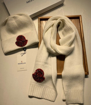 Moncler Wool knitted Scarf and cap #999909572