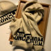 5Moncler Wool knitted Scarf and cap #999909575