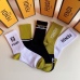 6High quality  classic fashion design cotton socks hot sell brand FENDI socks for  women and man 5 pairs #999930304