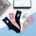 6High quality  classic fashion design cotton socks hot sell brand gucci socks for  women and man 5 pairs #999930298