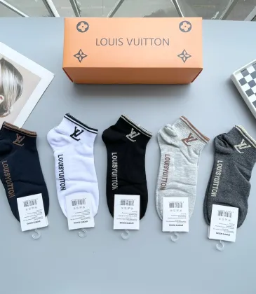 Louis Vuitton socks (5 pairs) #A41955