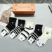 5Soft and Comfortable LV Striped Socks #A45583