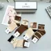 8Women's Chanel Socks in Brown and Beige #A45589