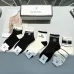 6Women's Chanel Socks in Brown and Beige #A45591