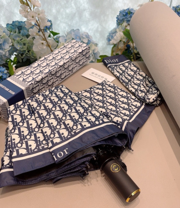 Dior Three fold automatic folding umbrella #A34796