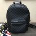 1Louis Vuitton AAA  black hot sale Backpack 31*42*13cm #9106873