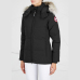 1Canada Goose Chelsea black fur-trimmed Arctic-Tech parka For Women #999929224