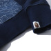 5Bape Tang suit wash denim cardigan button-down hoodie jacket #99117335