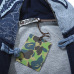 10Bape Tang suit wash denim cardigan button-down hoodie jacket #99117335