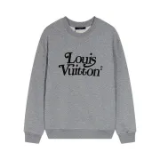 Louis Vuitton Hoodie Gray 1:1 Quality EUR Sizes #999929128