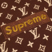 12Supreme LV Hoodies for Men Women in Red coffee #99117748
