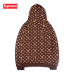 14Supreme LV Hoodies for Men Women in Red coffee #99117748