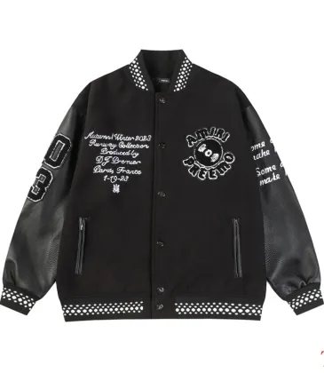 Amiri DJ Preemo Varsity Jacket Black #A42175