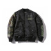 3New camouflage pattern five pointed star cardigan zipper cotton padded Bape Jackets #99900429