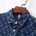 5Louis Vuitton Denim Shirt Jackets for MEN #A26519