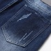 122021 new men's jeans blue stretch European and American personality zipper decoration jeans trendy men #99905875