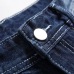 92021 new men's jeans blue stretch European and American personality zipper decoration jeans trendy men #99905875