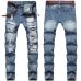 1BALMAIN 2020 Ripped jeans skinny jeans Men's Long Jeans #99116668