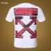 3OFF White Short-Sleeved T-Shirts #999921241
