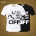 1OFF White Short-Sleeved T-Shirts #999921249