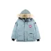 1Canada goose jacket for Women 19fw expedition wolf hairs 80% white duck down 1:1 quality Canada goose down coat #99899244